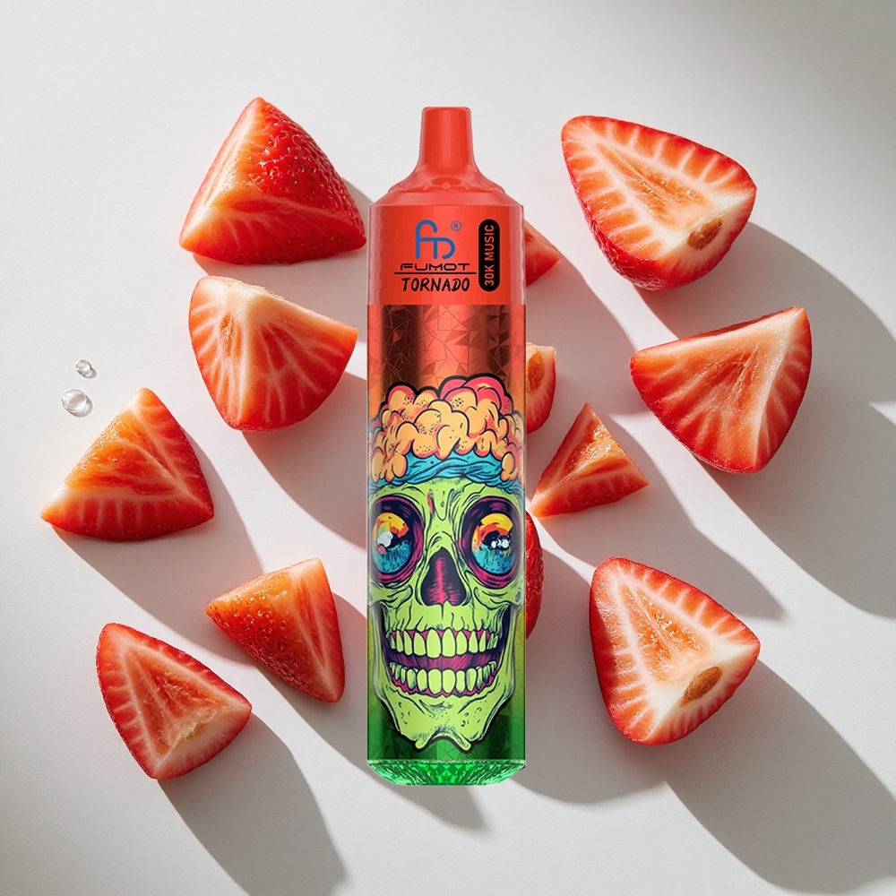 Aardbei Bessen IJs Fumot RandM Tornado 30000 Puffs Nederland vapes 30mL 2 5 Nicotine