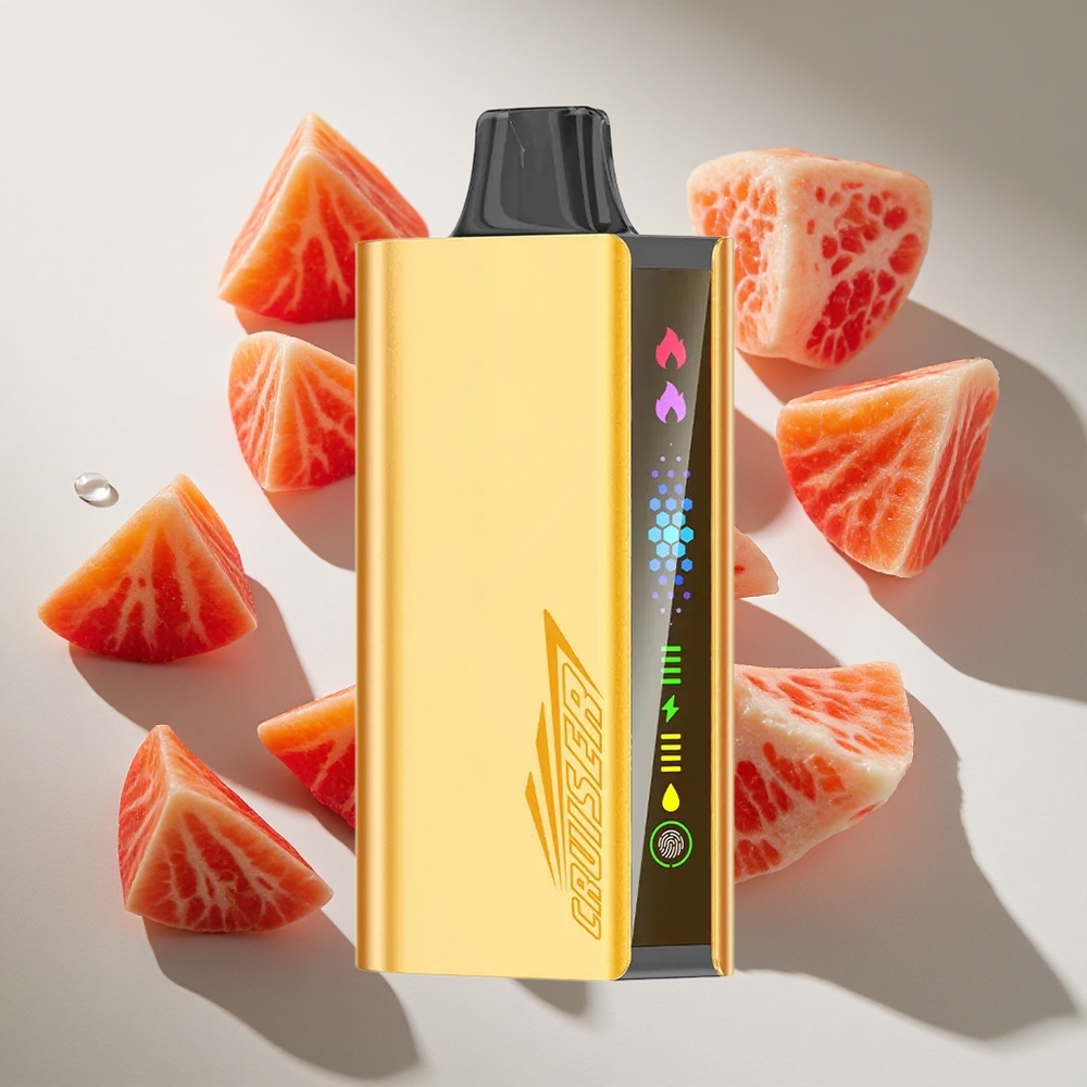 Aardbei Chupa Chups JNR Cruiser 12000 Puffs Nederland vapes met 3500 mAh Accu en Dual Mesh Coil
