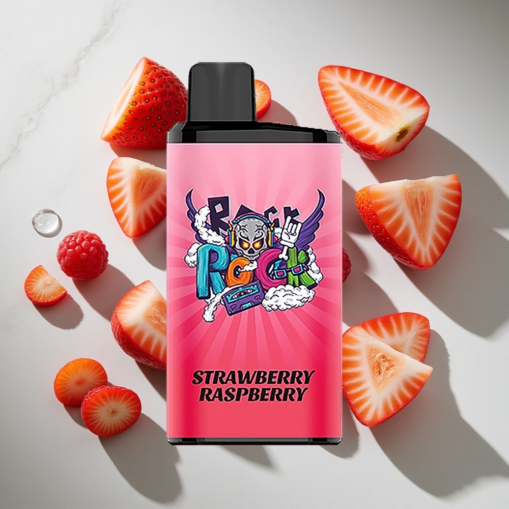 Aardbei Framboos IGET Bar Pro 10000 Puffs Nederland vapes met 2000 mAh Batterij