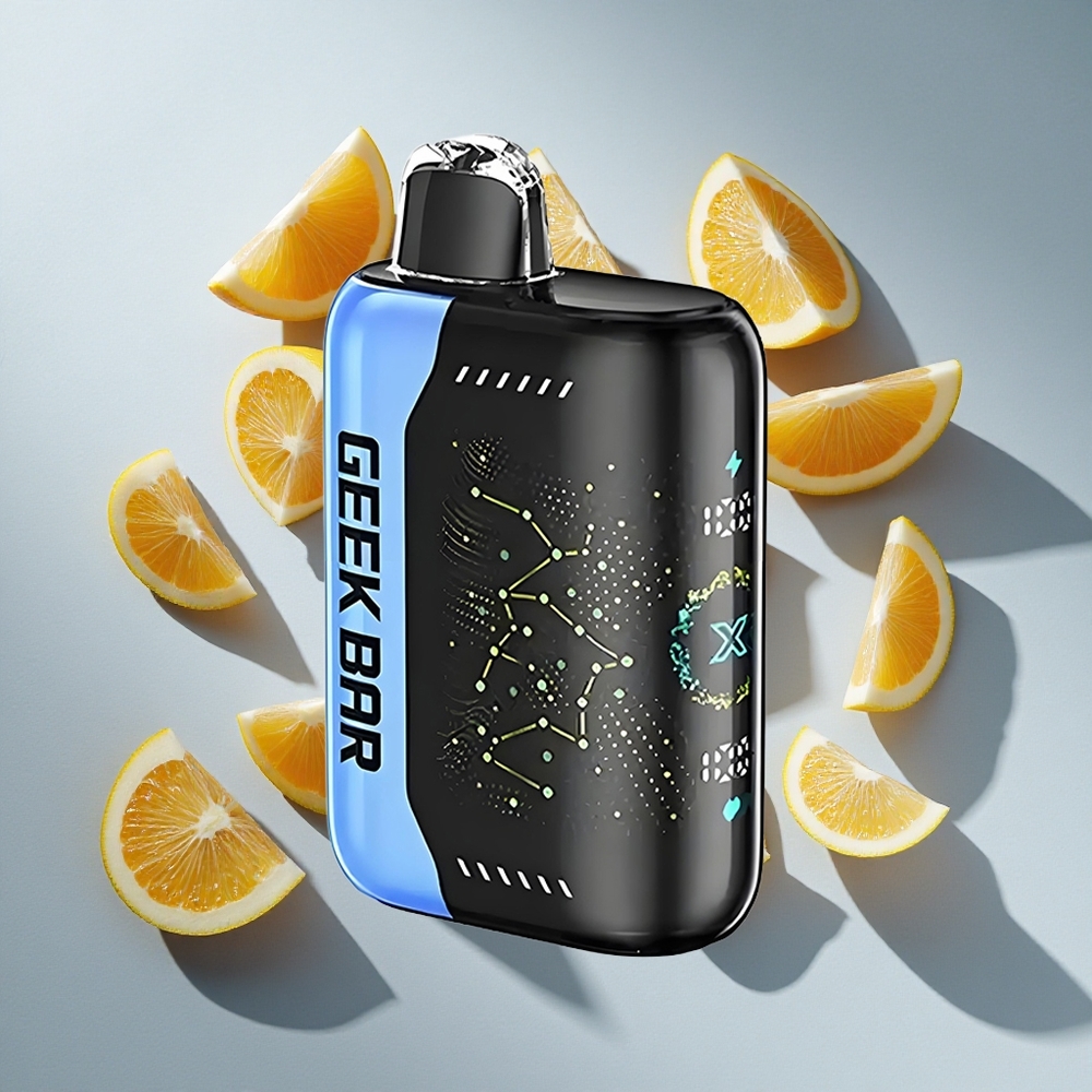 Aardbei-Kiwi Geek Bar Pulse X 25000 Puffs Nederland vapes Met USB Type-C Oplaadpoort  Dual Mesh Coil