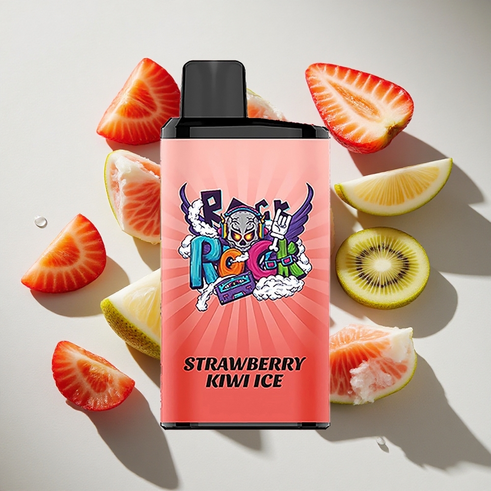 Aardbei Kiwi IJs IGET Bar Pro 10000 Puffs Nederland vapes met 2000 mAh Batterij