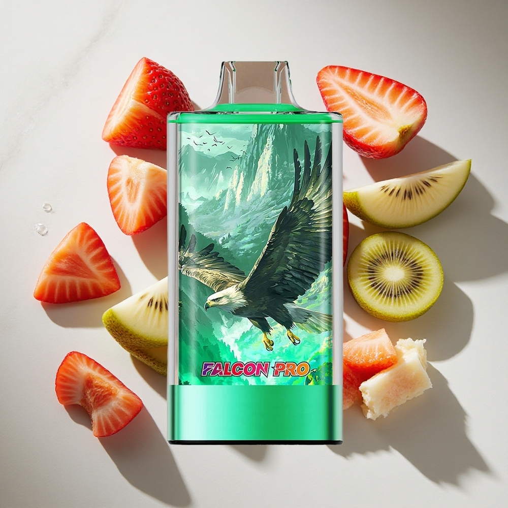 Aardbei-Kiwi JNR Falcon Pro 28000 Puffs Nederland vapes met 30ml Voorgevuld  5 Nicotine