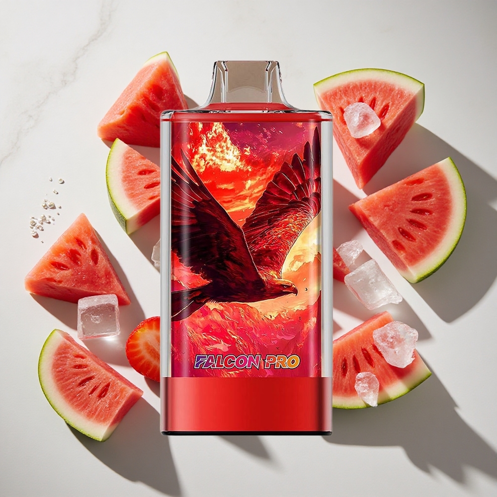 Aardbei Watermeloen IJs JNR Falcon Pro 28000 Puffs Nederland vapes 30ml Voorgevuld  USB Type-C