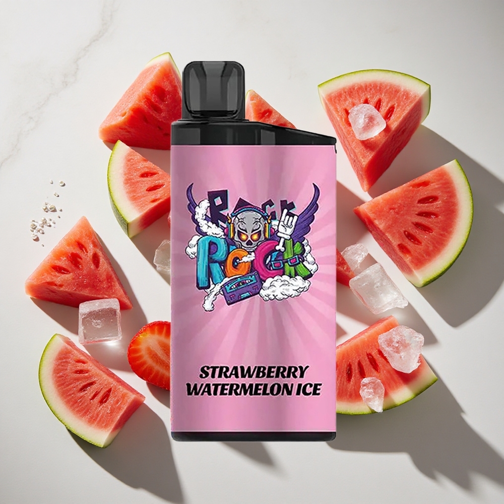 Aardbei Watermeloen Ice IGET Bar 3500 Puffs Nederland vapes PC+ALU Materiaal