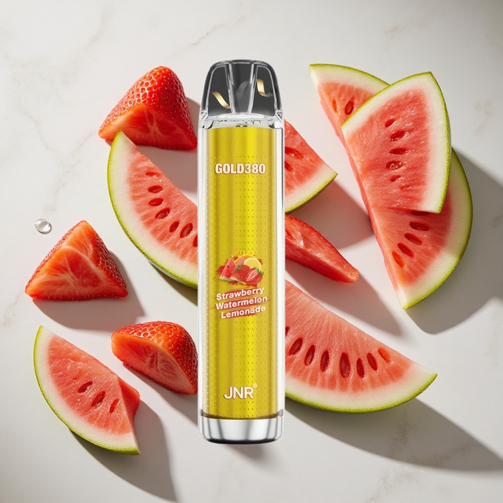 Aardbei Watermeloen Limonade JNR Gold380 6000 Puffs Nederland vapes 13ml