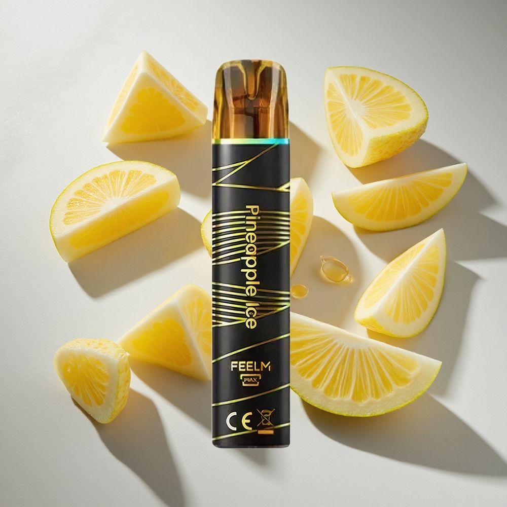 Ananas IJs JNR BlackGolden 600+200 Puffs Nederland vapes 550mAh 2ml e-vloeistof
