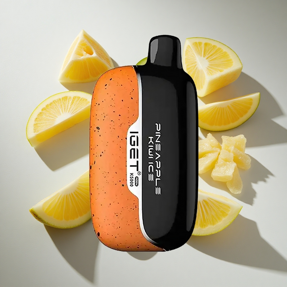 Ananas Kiwi IJs IGET Moon K5000 Puffs (5000 teugen) Nederland vapes - PC Materiaal
