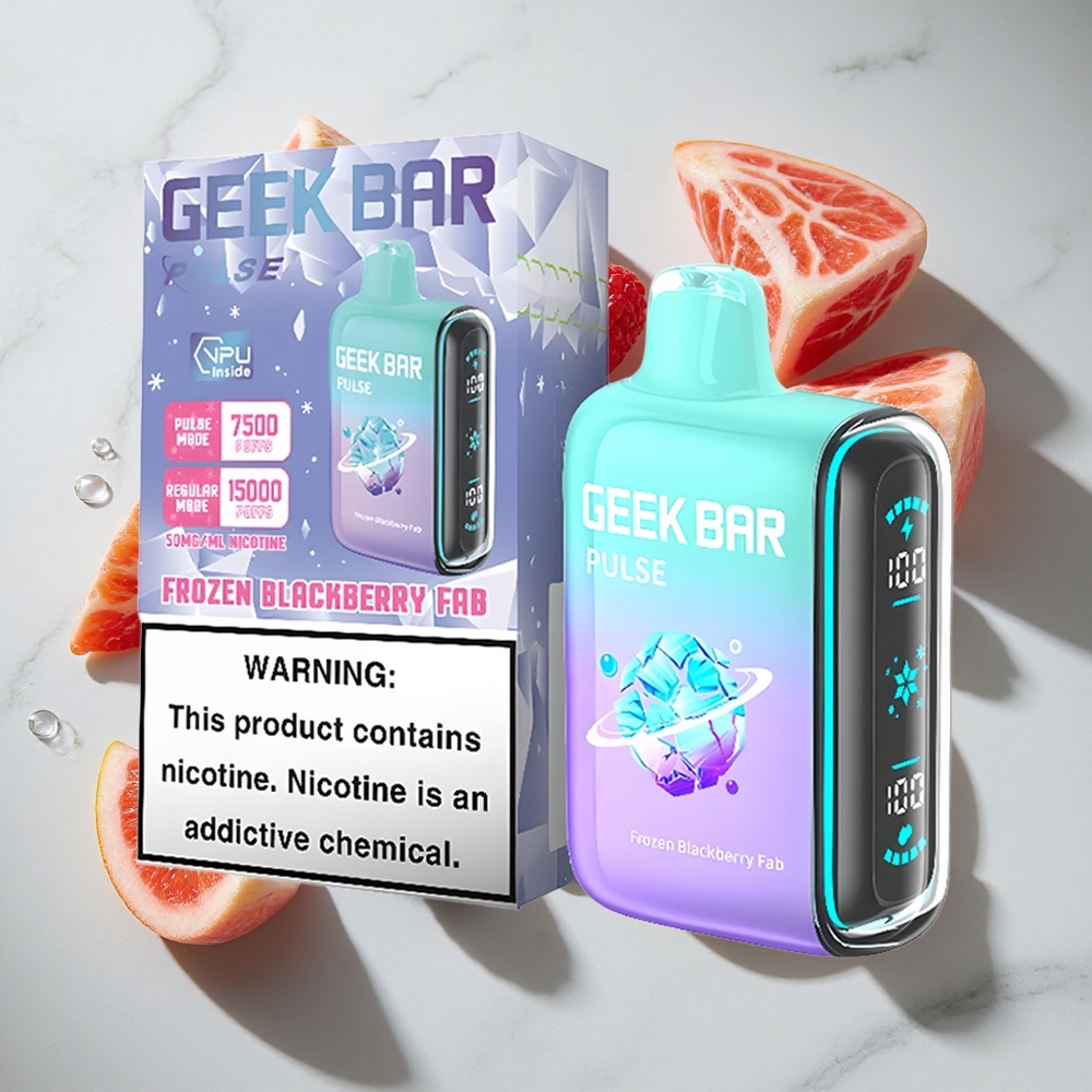 Bevroren Geek Bar Pulse 15000 Puffs (16ML 5 Nicotine) Nederland vapes