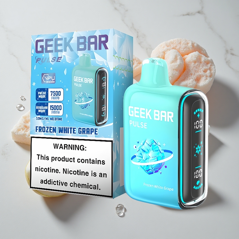Bevroren Geek Bar Pulse 15000 Puffs (16ML 5 Nicotine) Nederland vapes