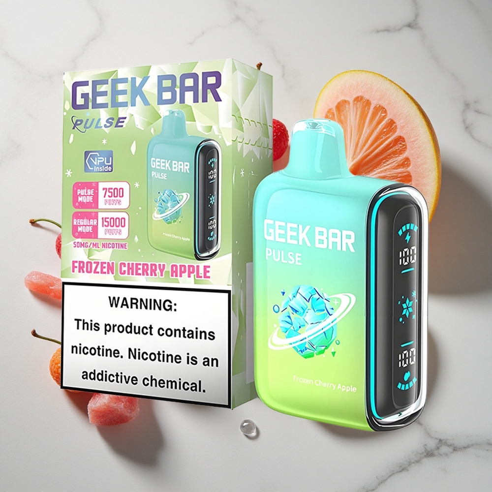 Bevroren Geek Bar Pulse 15000 Puffs (16ML 5 Nicotine) Nederland vapes
