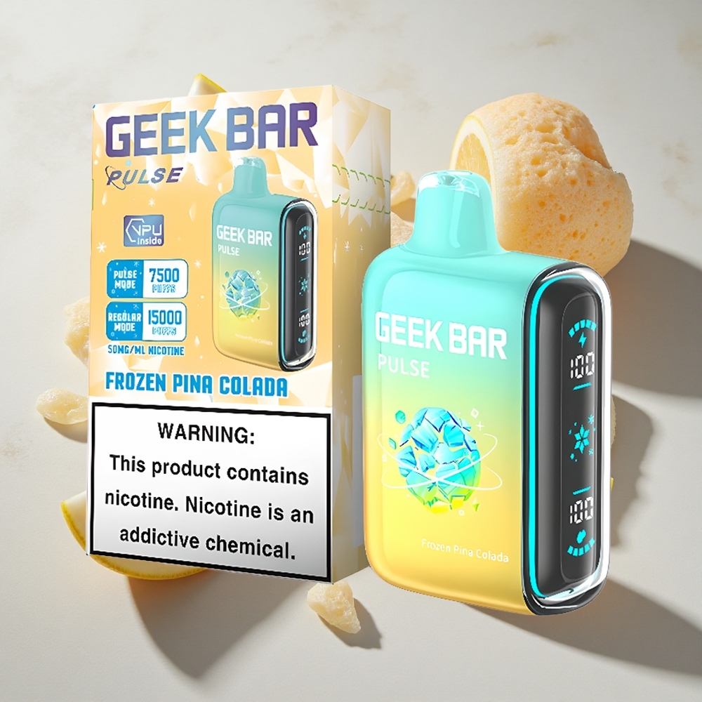 Bevroren Geek Bar Pulse 15000 Puffs (16ML 5 Nicotine) Nederland vapes