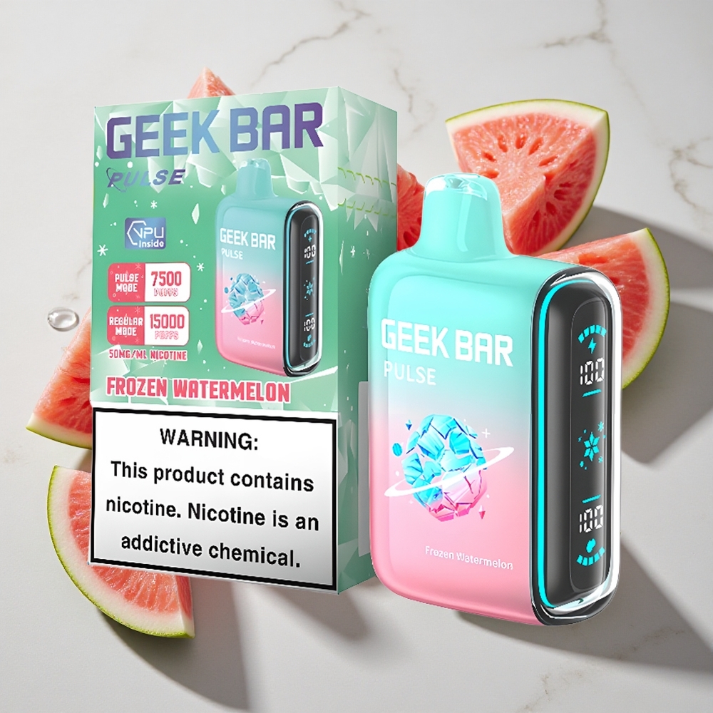 Bevroren Geek Bar Pulse 15000 Puffs (16ML 5 Nicotine) Nederland vapes