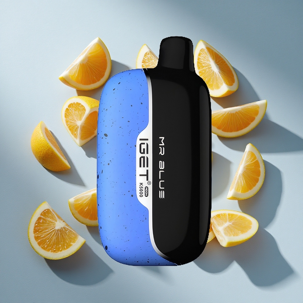 Blauw IGET Moon K5000 Puffs (5000 Puffs) Nederland vapes PC Materiaal