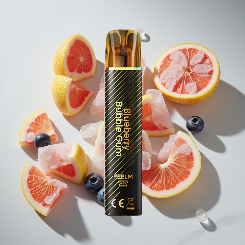 Blauwe Bes Bubble Gum JNR BlackGolden 600+200 Puffs Nederland vapes 550mAh 2ml TPD