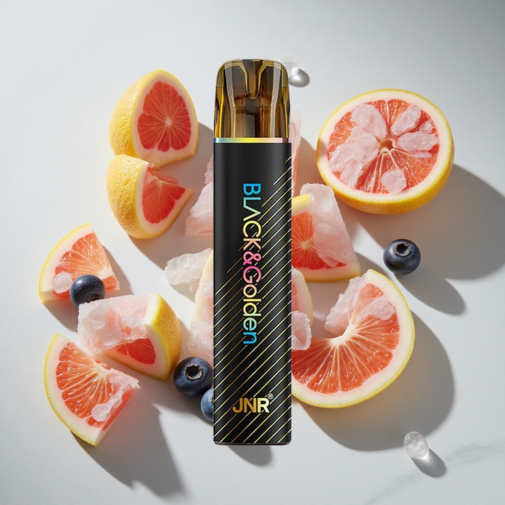 Blauwe Bes Bubble Gum JNR BlackGolden 600+200 Puffs Nederland vapes 550mAh 2ml TPD