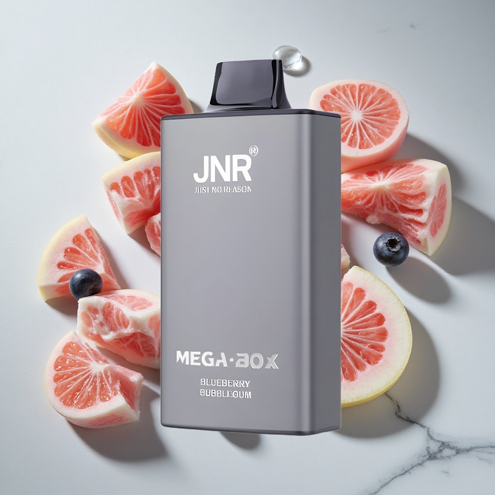 Blauwe Bes Bubblegum JNR Mega Box 25000 Puffs Nederland vapes met 850mAh Batterij