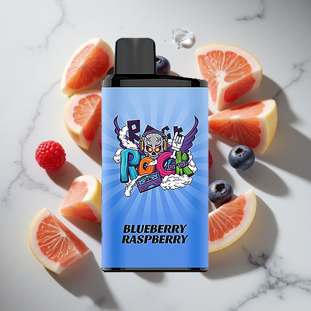 Blauwe Bes Framboos IGET Bar Pro 10000 Puffs Nederland vapes 2000 mAh Batterij