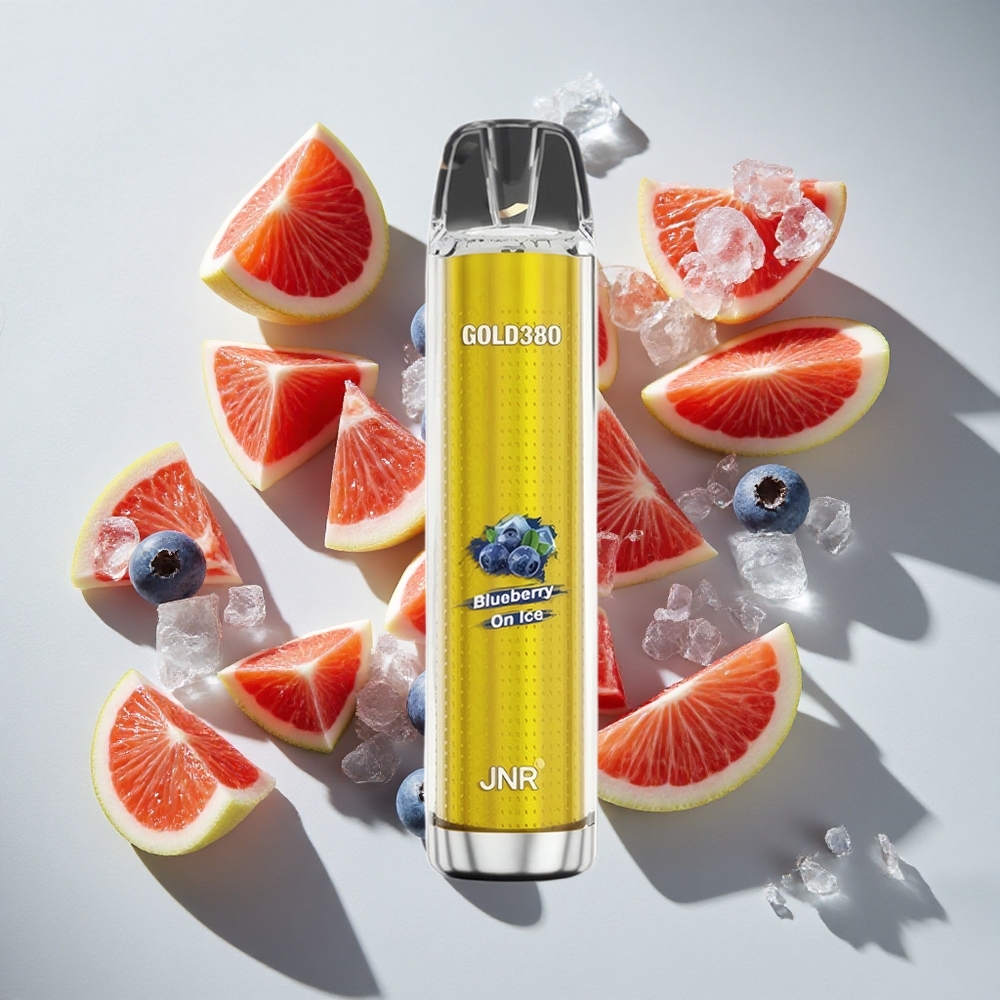 Blauwe Bes IJs JNR Gold380 6000 Puffs Nederland vapes 1500mAh-batterij 13ml