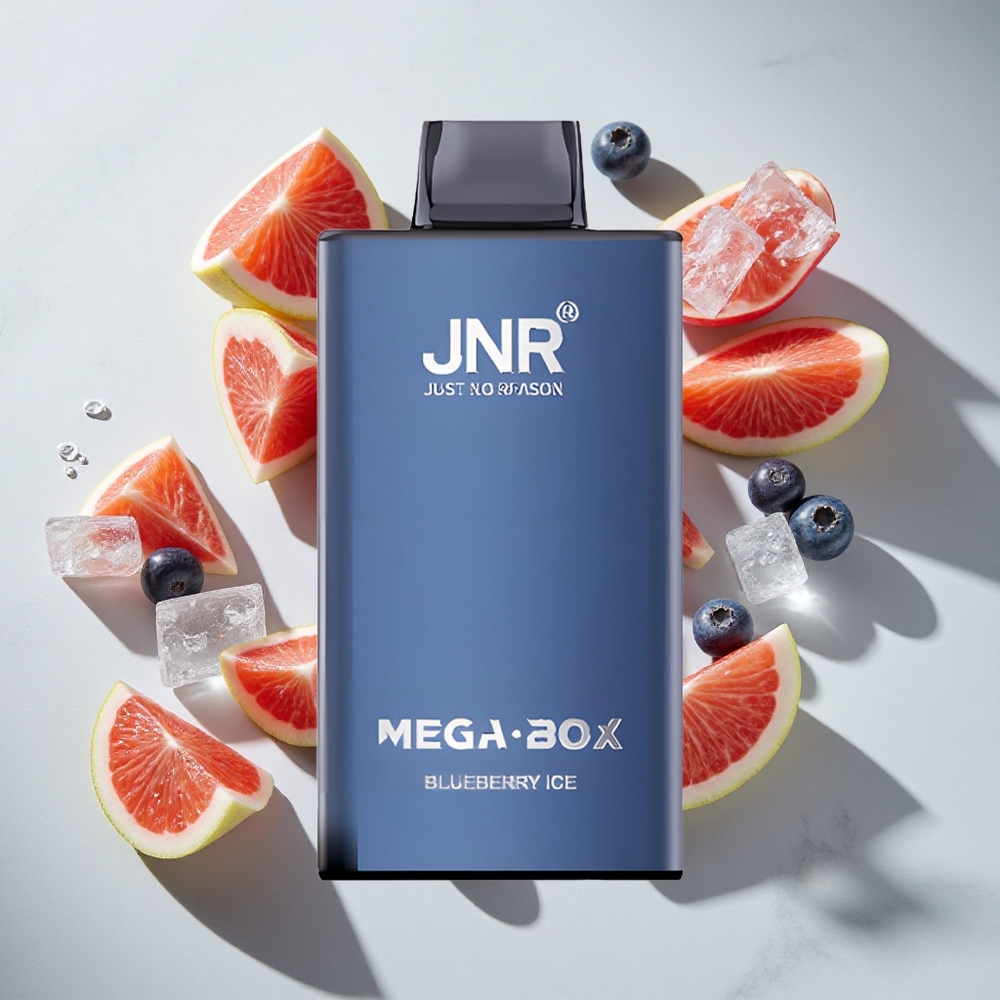 Blauwe Bes IJs JNR Mega Box 25000 Puffs Nederland vapes 30ml Dual Mesh