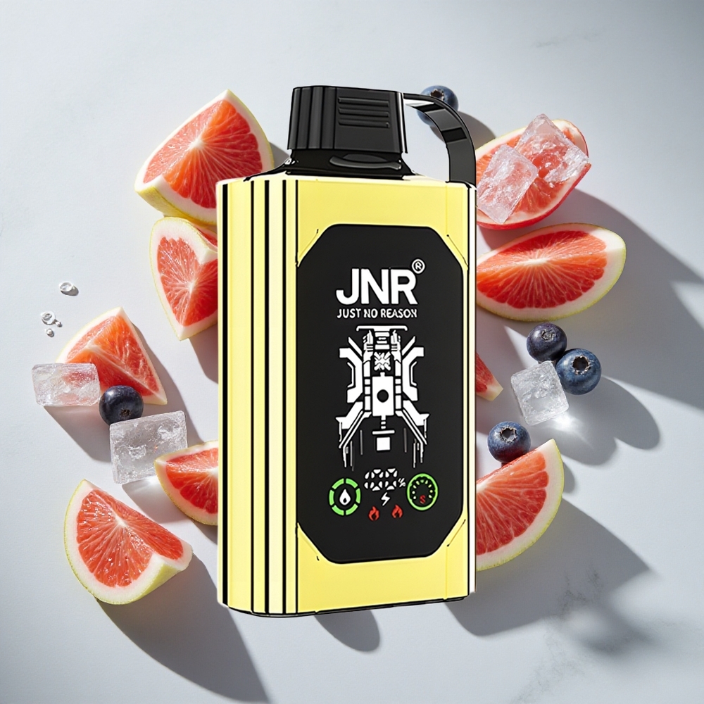 Blauwe Bes IJs JNR Shisha Hookah Box 20500 Puffs Nederland vapes met HD Display  Dual Mesh Coil