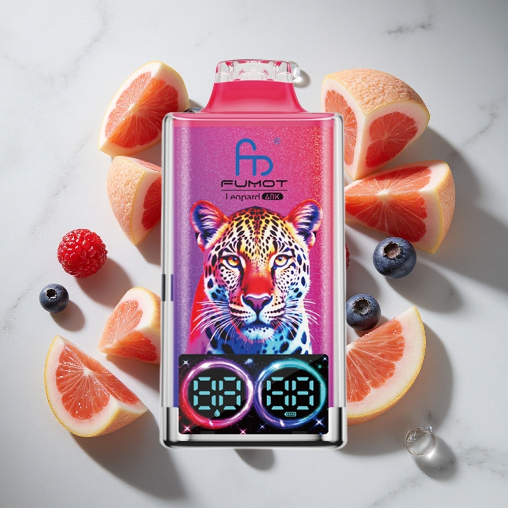 Blauwe Bes Kers Veenbes Fumot Leopard 40K Puffs Nederland vapes Dual Mesh 700mAh