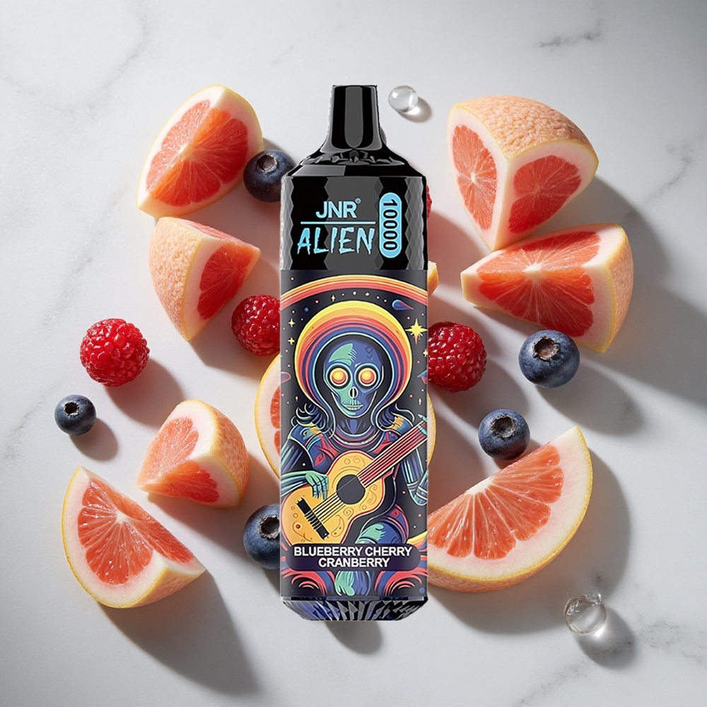 Blauwe Bes Kers Veenbes JNR Alien 10000 Puffs Nederland vapes met 20ml e-vloeistof  850mAh Batterij