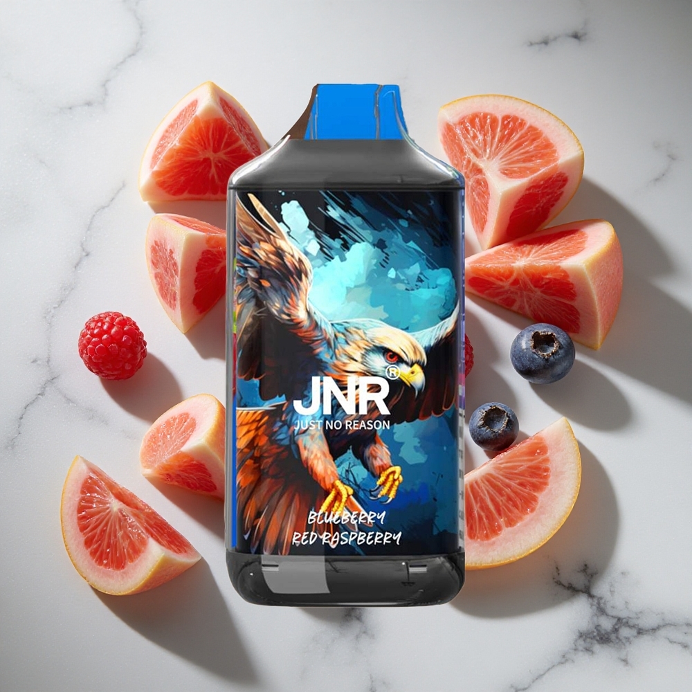 Blauwe Bes Rode Framboos JNR Falcon 16000 Puffs Nederland vapes - 22ml e-vloeistof  850 mAh-batterij