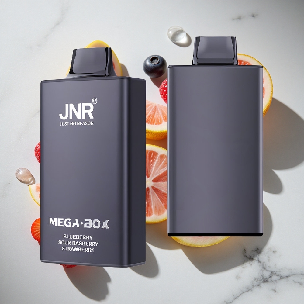 Blauwe Bes Zure Framboos Aardbei JNR Mega Box 25000 Puffs Nederland vapes Dual Mesh Coil  Dual Core