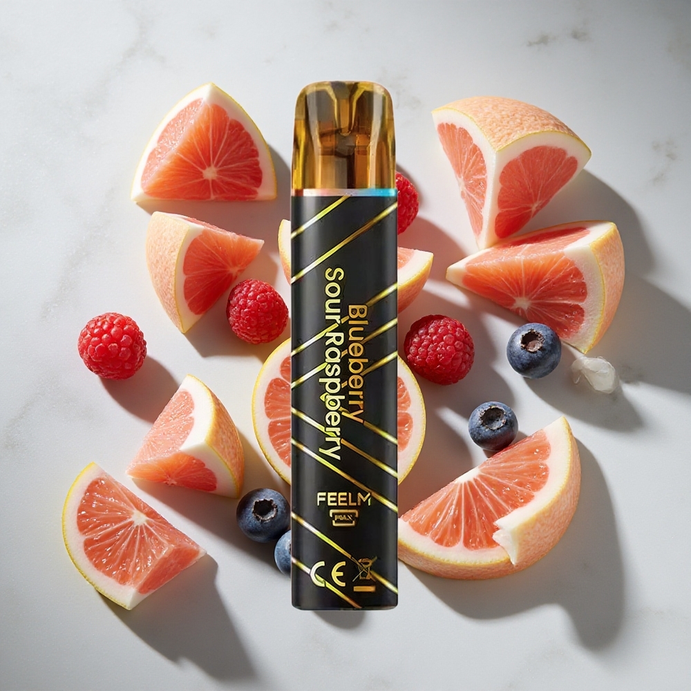 Blauwe Bes Zure Framboos JNR BlackGolden 600+200 Puffs Nederland vapes TPD Gecertificeerd 2ml