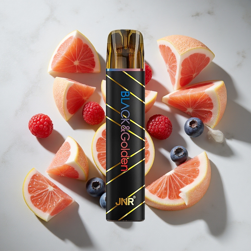Blauwe Bes Zure Framboos JNR BlackGolden 600+200 Puffs Nederland vapes TPD Gecertificeerd 2ml