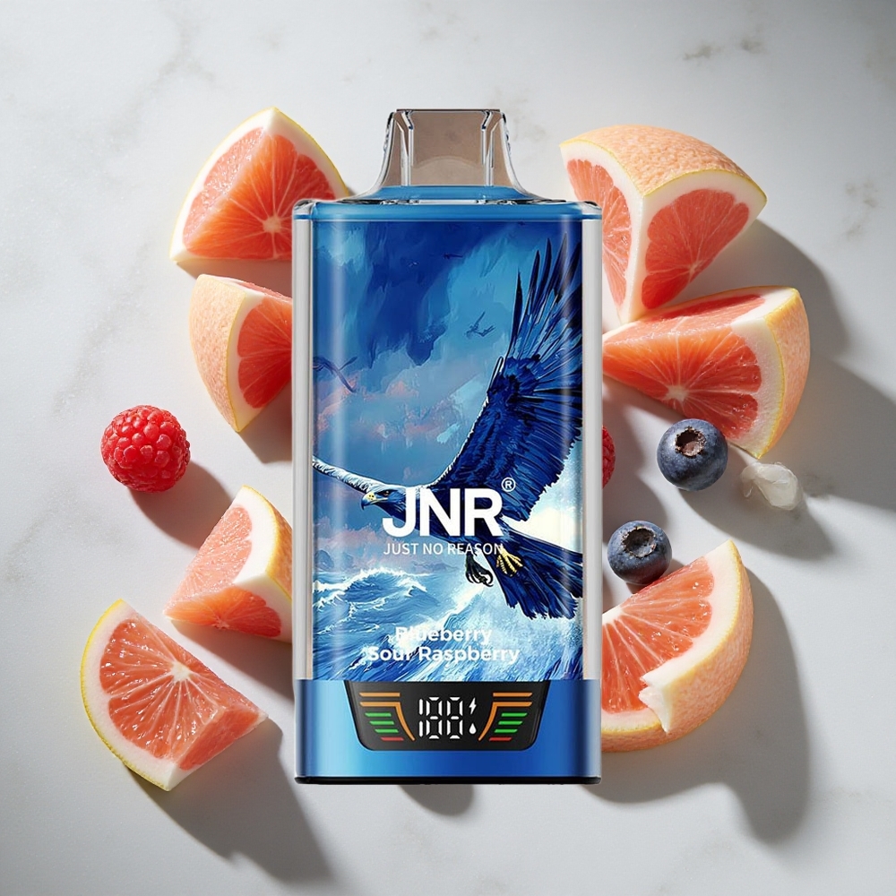 Blauwe Bes Zure Framboos JNR Falcon Pro 28000 Puffs Nederland vapes met 30ml Voorgevuld  950mAh Batterij
