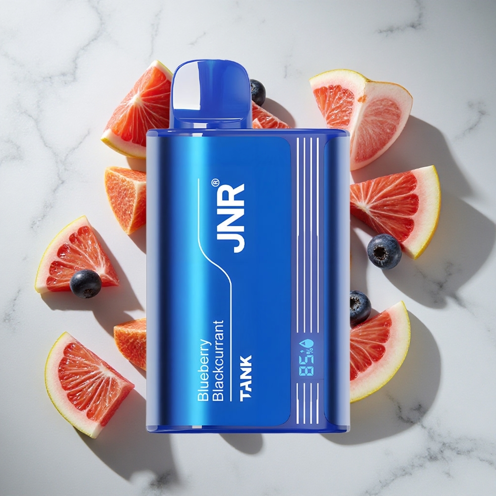 Blauwe Bes Zwarte Bes JNR Tank 10000 Puffs Nederland vapes met 650mAh Batterij  Type-C Opladen