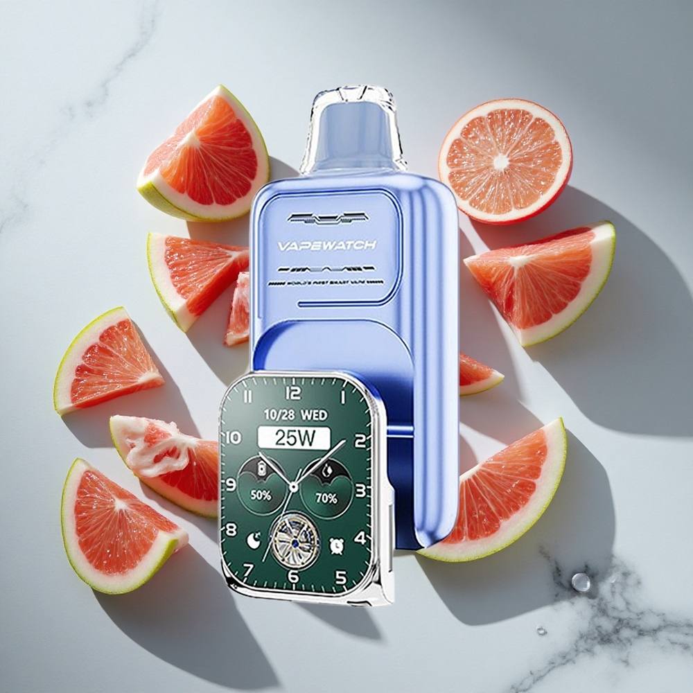 Blauwe Framboos IJs JNR Vape Watch 30000 Puffs Nederland vapes Met 19mL Vloeistof  Type-C Opladen