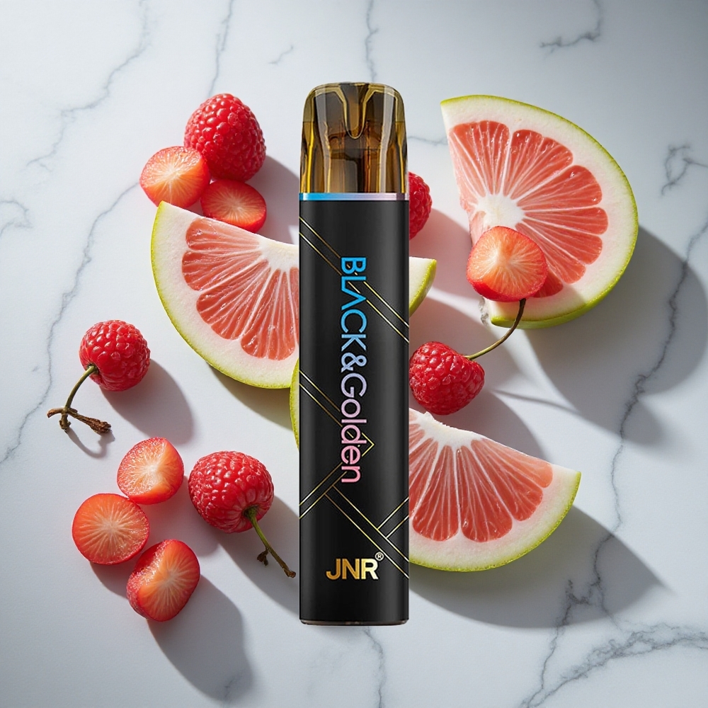 Blauwe Framboos Kers JNR BlackGolden 600+200 Puffs Nederland vapes Zonder Opladen 2ml e-vloeistof
