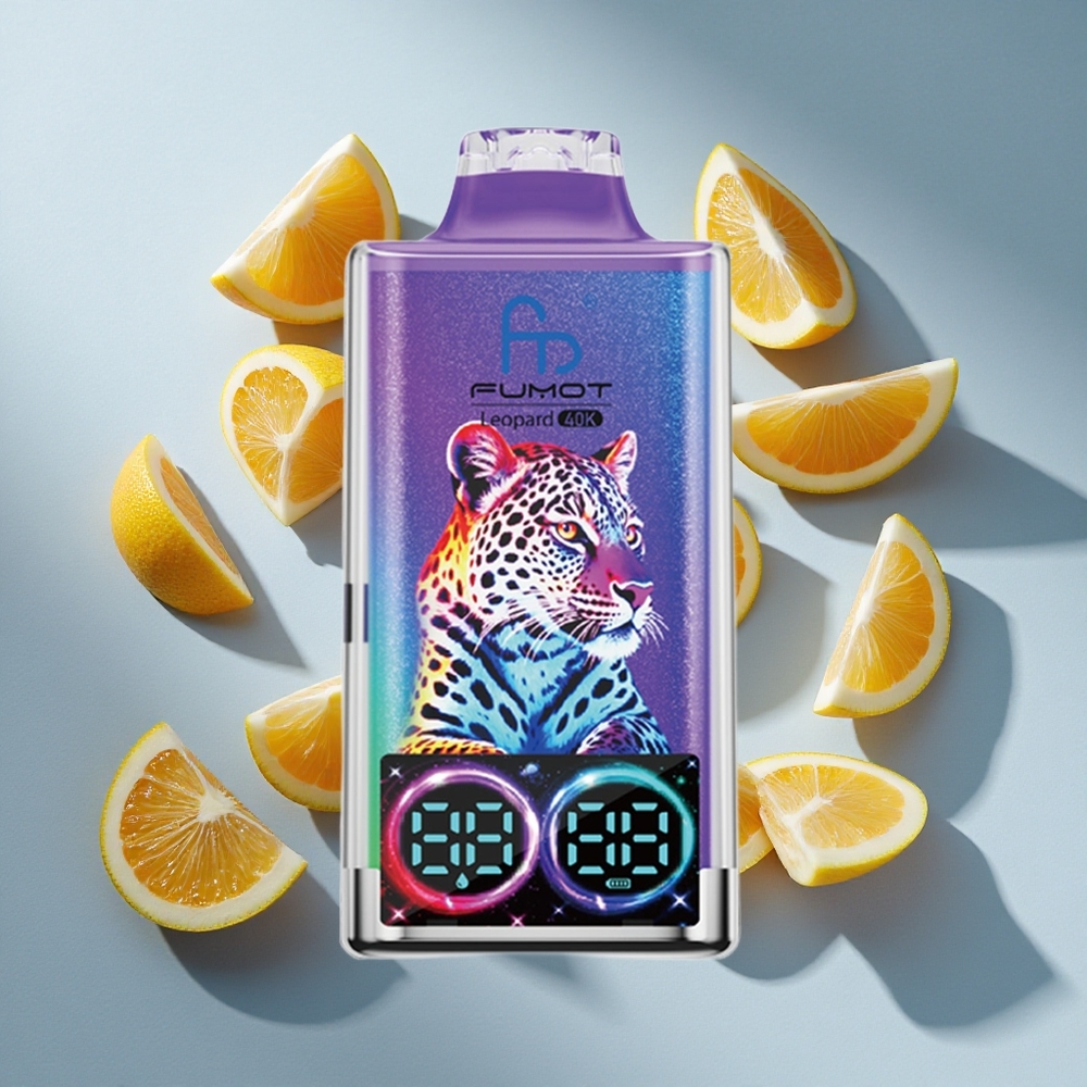 Blauwe Fumot Leopard 40K Puffs Nederland vapes met 700mAh-batterij  Dual Mesh