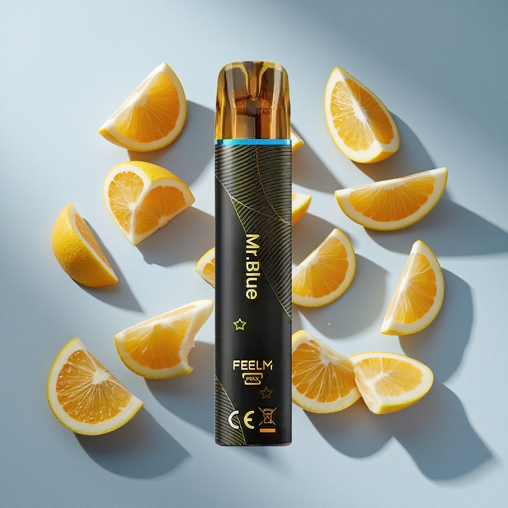 Blauwe JNR BlackGolden 600+200 Puffs Nederland vapes - 550mAh Batterijcapaciteit 2ml e-vloeistof Capaciteit