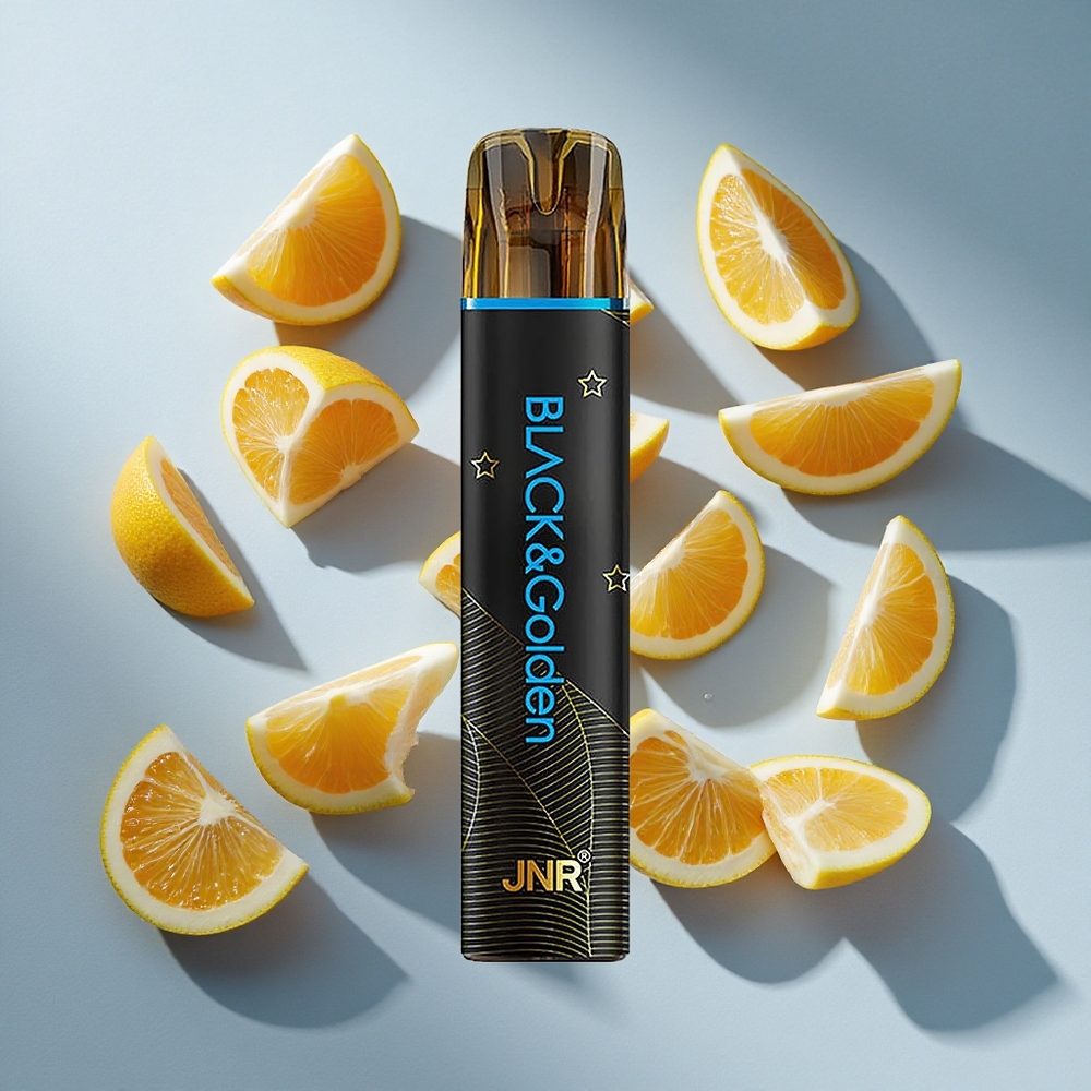 Blauwe JNR BlackGolden 600+200 Puffs Nederland vapes - 550mAh Batterijcapaciteit 2ml e-vloeistof Capaciteit
