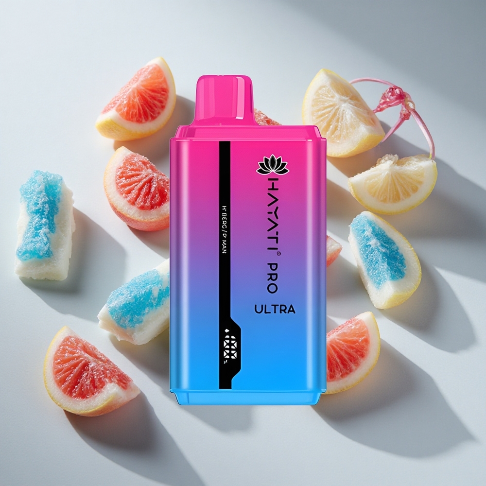 Blauwe Razz Gummi Beer Hayati Pro Ultra 15000 Puffs (24ml e-vloeistof 49 Smaken) Nederland Vapes