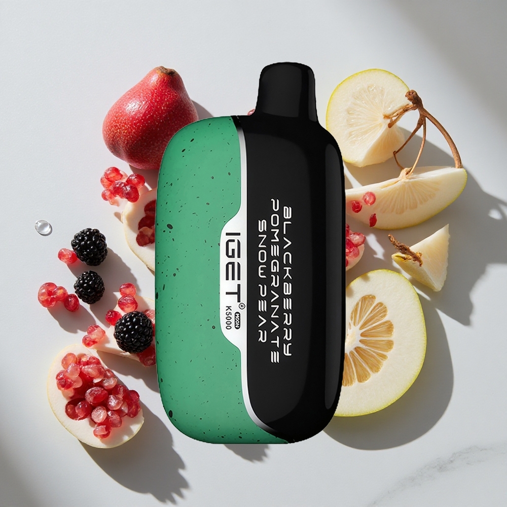 Braam Granaatappel Sneeuwpeer IGET Moon K5000 Puffs (5000 Puffs) Nederland vapes - PC Materiaal