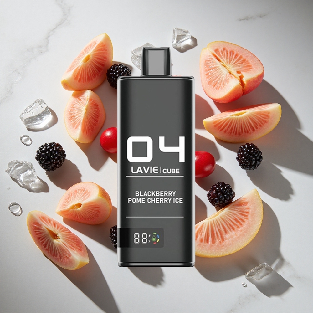 Braambes Appel Kers IJs Lavie Cube 20000 Puffs Nederland vapes 28ML Vloeistof