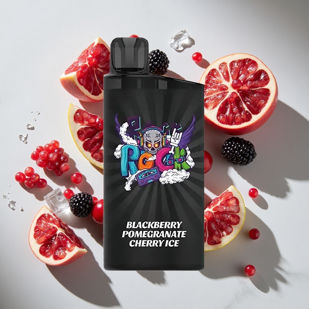 Braambes Granaat Kers IJs IGET Bar 3500 Puffs Nederland vapes - Tot 3500 Puffs 1400 mAh
