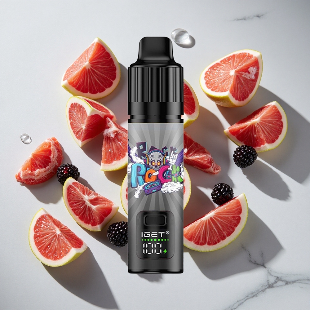 Braambes IJs IGET BAR PLUS S3 POD 10000 Puffs Nederland vapes 18 ml e-vloeistof 950 mAh Batterij