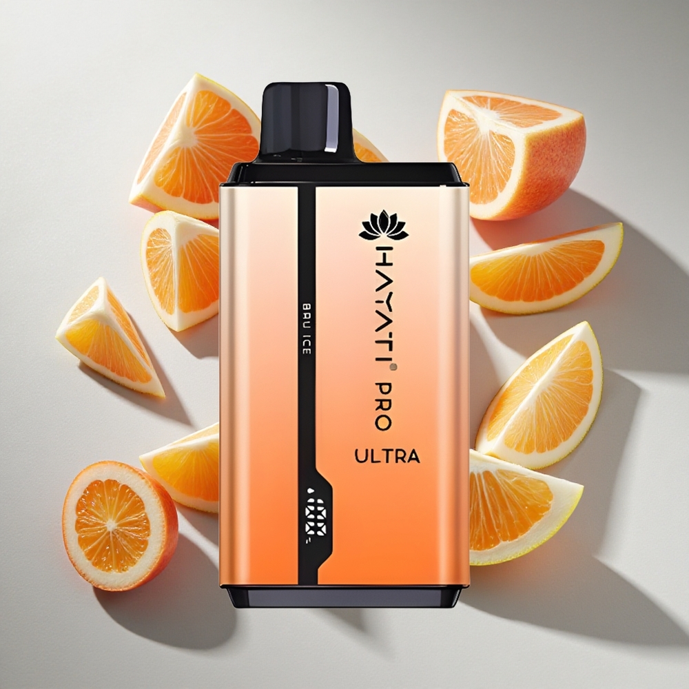Bruisend IJs Hayati Pro Ultra 15000 Puffs Nederland vapes 24ml 2 Nicotine