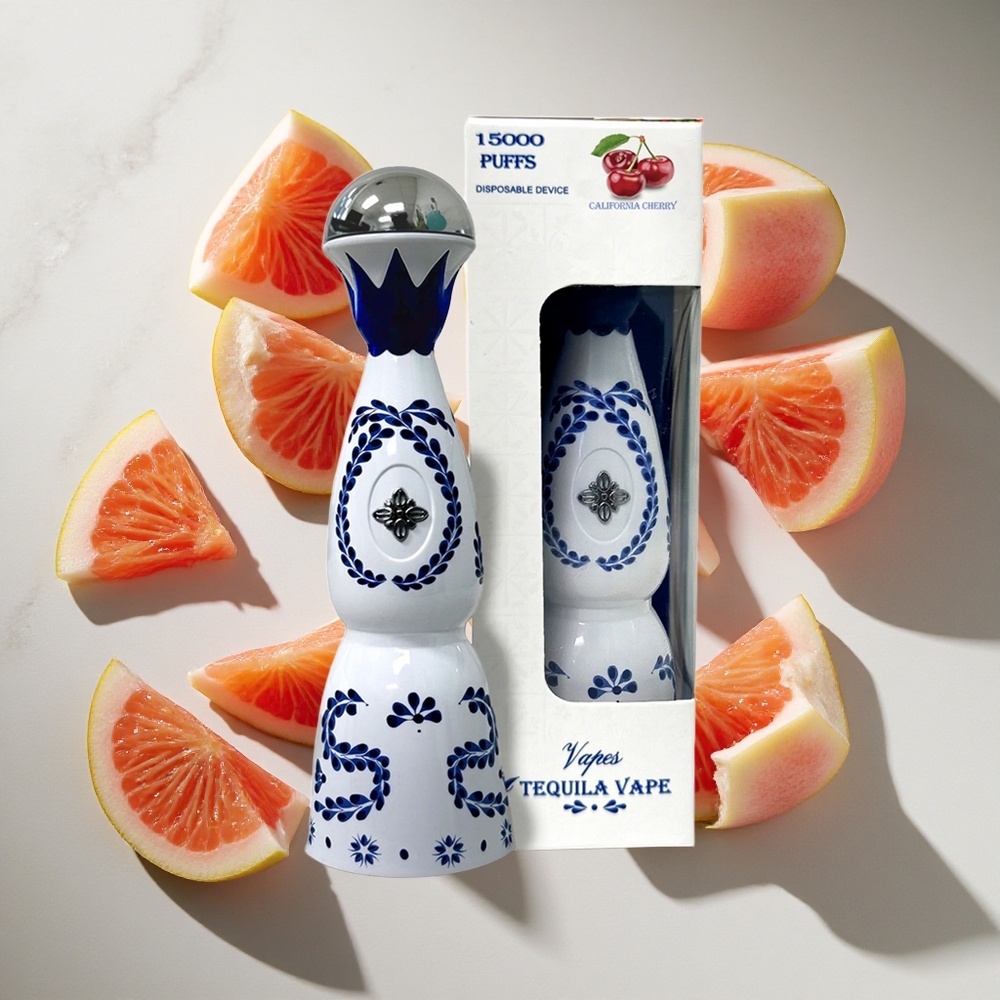 Californische Kers HUMO Azul 15000 Puffs Nederland vapes Met 20mL Voorgevulde Tank En 5 Nicotine