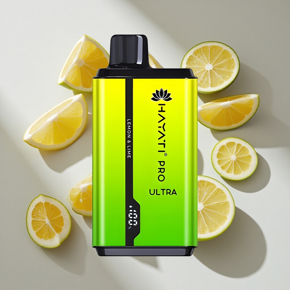 Citroen  Limoen Hayati Pro Ultra 15000 Puffs (24ml e-vloeistof) Nederland vapes