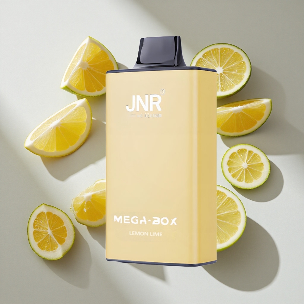 Citroen  Limoen JNR Mega Box 25000 Puffs Nederland vapes 30ml e-vloeistof  850mAh-batterij