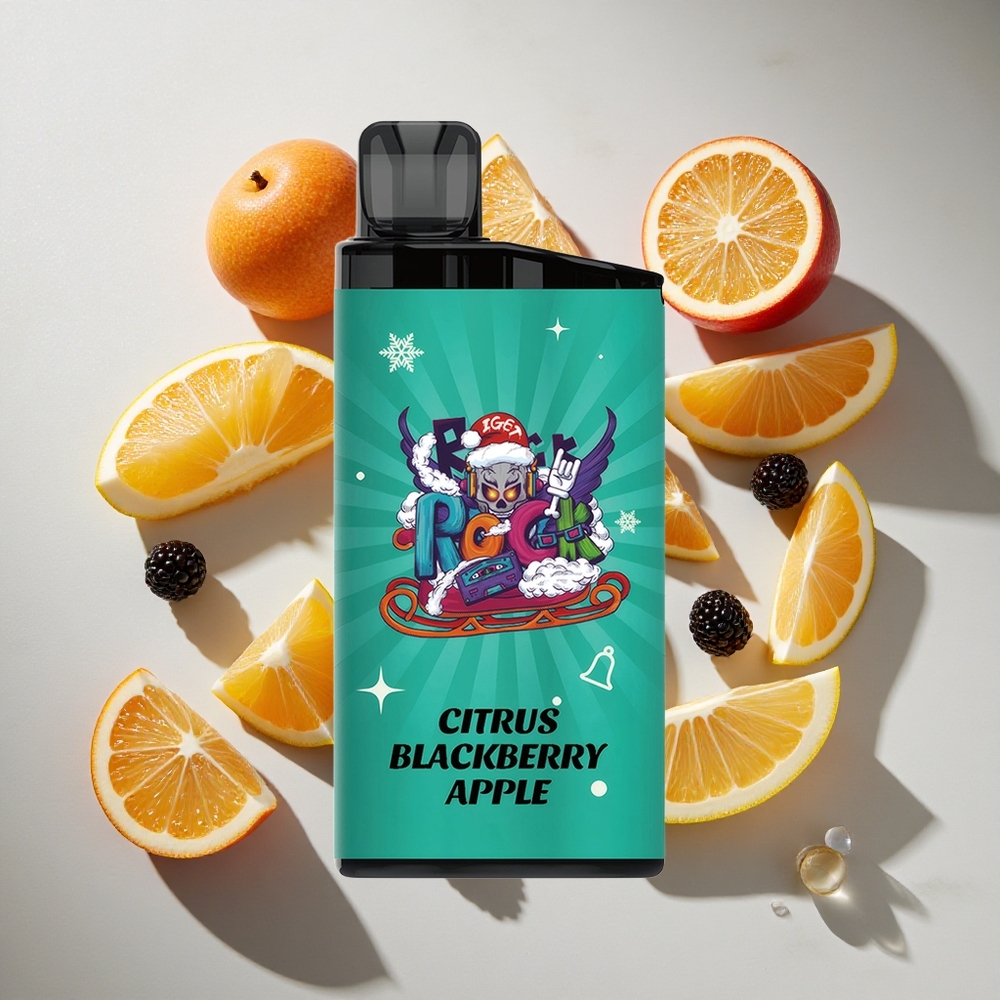 Citroen Braam Appel IGET Bar 3500 Puffs Nederland vapes – 1400 mAh Batterij