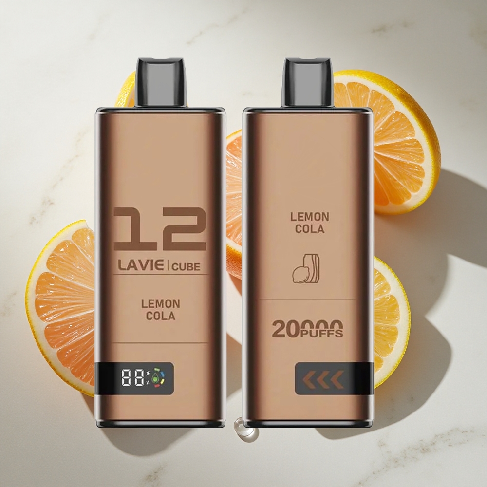 Citroen Cola Lavie Cube 20000 Puffs Nederland vapes 28ML/600mAh