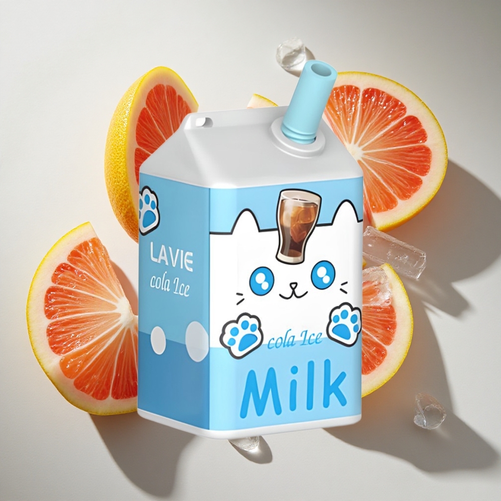 Cola IJs LAVIE Milk 7000 Puffs 16ml e-vloeistof Nederland vapes Type C Oplaadbaar