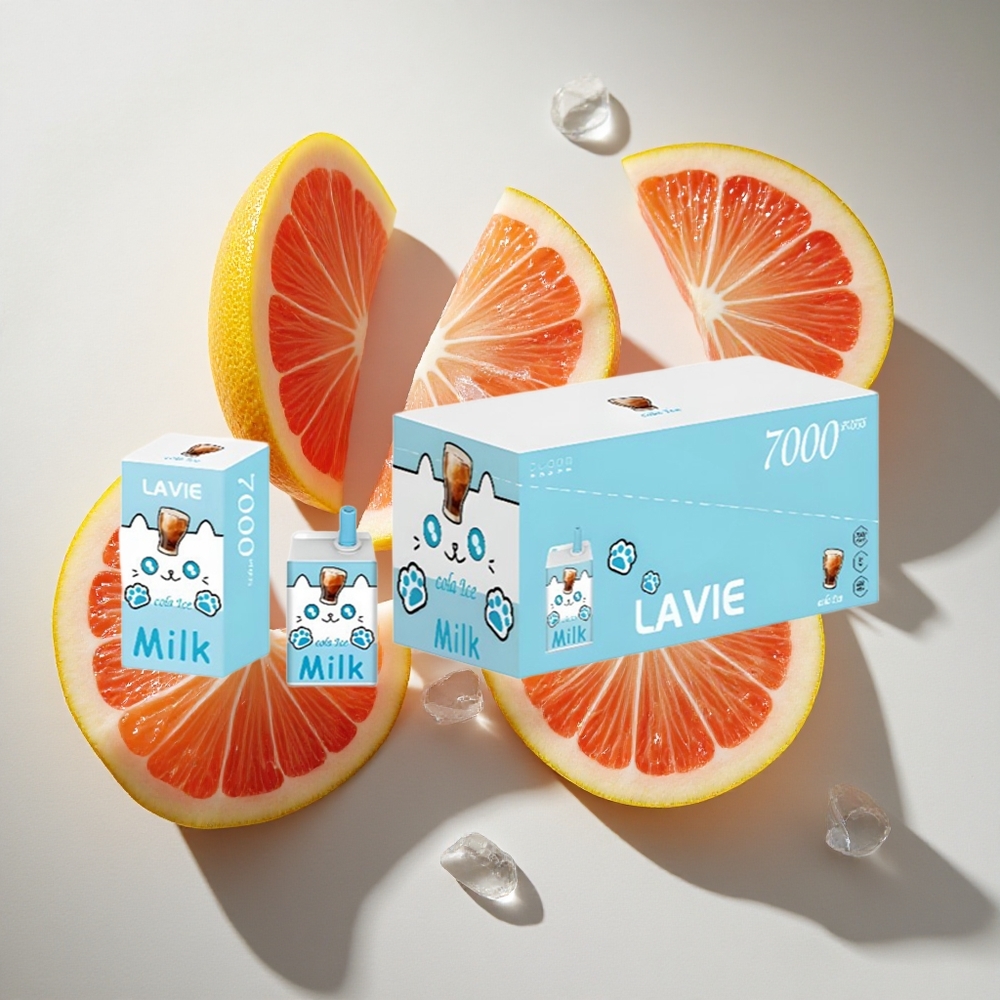 Cola IJs LAVIE Milk 7000 Puffs 16ml e-vloeistof Nederland vapes Type C Oplaadbaar